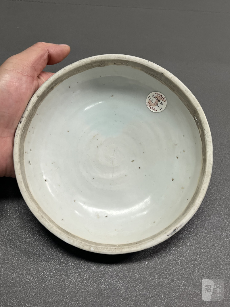 明万历  青花“飞黄腾达”印盒 - 图9